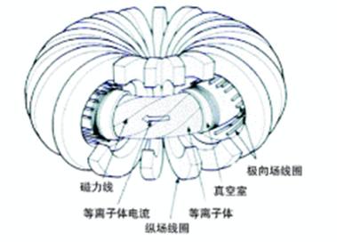 (图为托卡马克装置示意图,图片来源