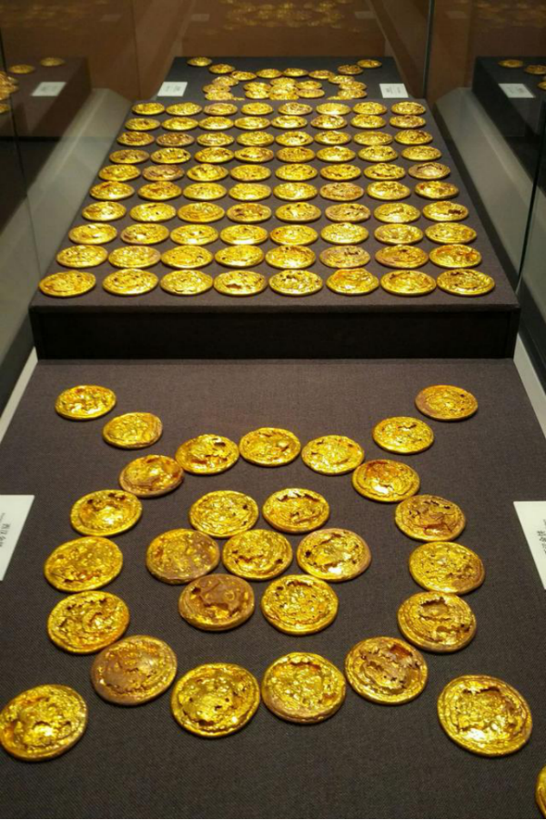 海昏侯刘贺墓中出土的大量黄金制品,能让现代人留下极为深刻的印象